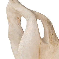 Hollow Form Teak Indoor-Outdoor Sculpture - Ornate Home