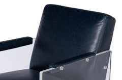 Holloway Blue Armchair - Ornate Home