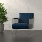 Holloway Blue Armchair - Ornate Home