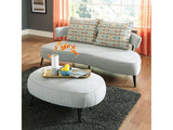 Hollyann Gray Stationary Sofa & Ottoman (Online Special Price) - Ornate Home