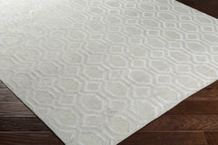 Hollyglen Ivory Linen Rug - Clearance - Ornate Home