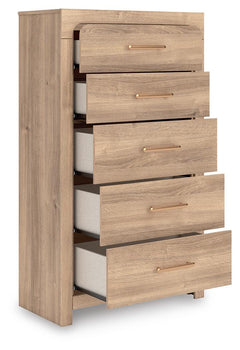 Hollymount Tan Chest of Drawers - Ornate Home