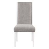 Hollyn Gray Side Chair  (Set of 2) - Ornate Home