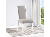 Hollyn Gray Side Chair  (Set of 2) - Ornate Home