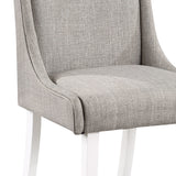 Hollyn Gray Side Chair  (Set of 2) - Ornate Home