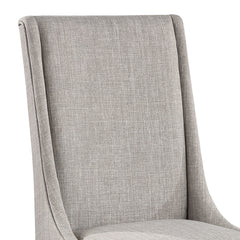 Hollyn Gray Side Chair  (Set of 2) - Ornate Home