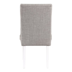 Hollyn Gray Side Chair  (Set of 2) - Ornate Home