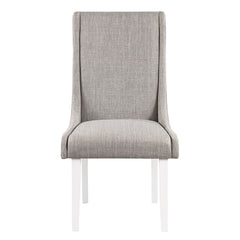 Hollyn Gray Side Chair  (Set of 2) - Ornate Home