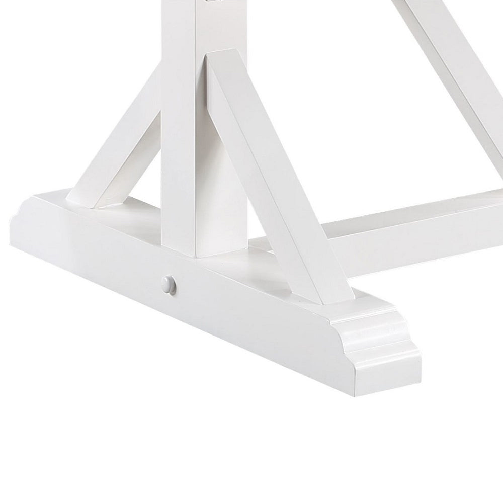 Hollyn White Dining Table - Ornate Home