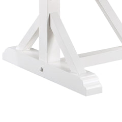 Hollyn White Dining Table - Ornate Home