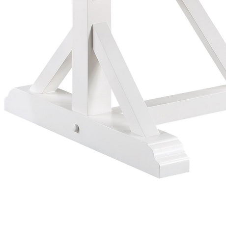 Hollyn White Dining Table - Ornate Home