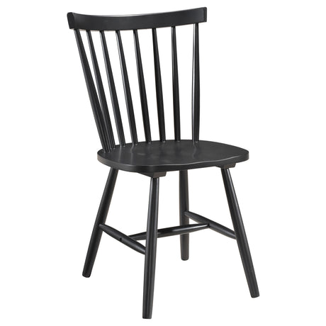 Hollyoak Black Side Chair (Set of 2) - Ornate Home