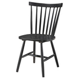 Hollyoak Black Side Chair (Set of 2) - Ornate Home