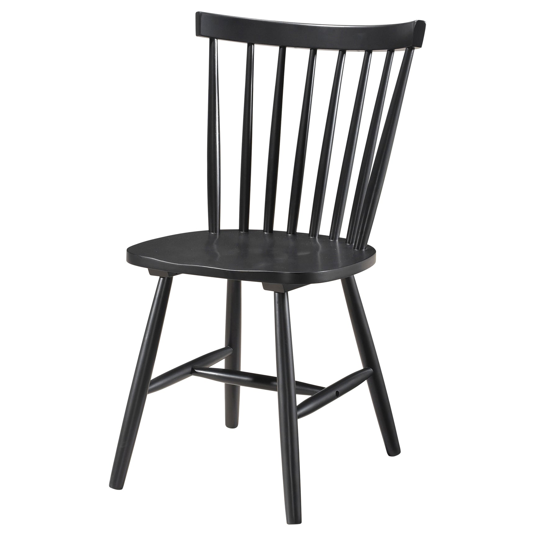 Hollyoak Black Side Chair (Set of 2) - Ornate Home