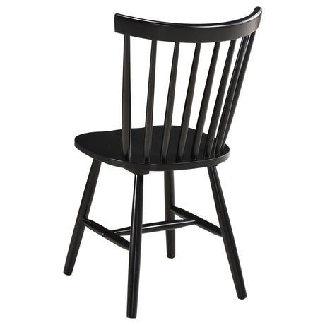 Hollyoak Black Side Chair (Set of 2) - Ornate Home