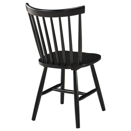 Hollyoak Black Side Chair (Set of 2) - Ornate Home