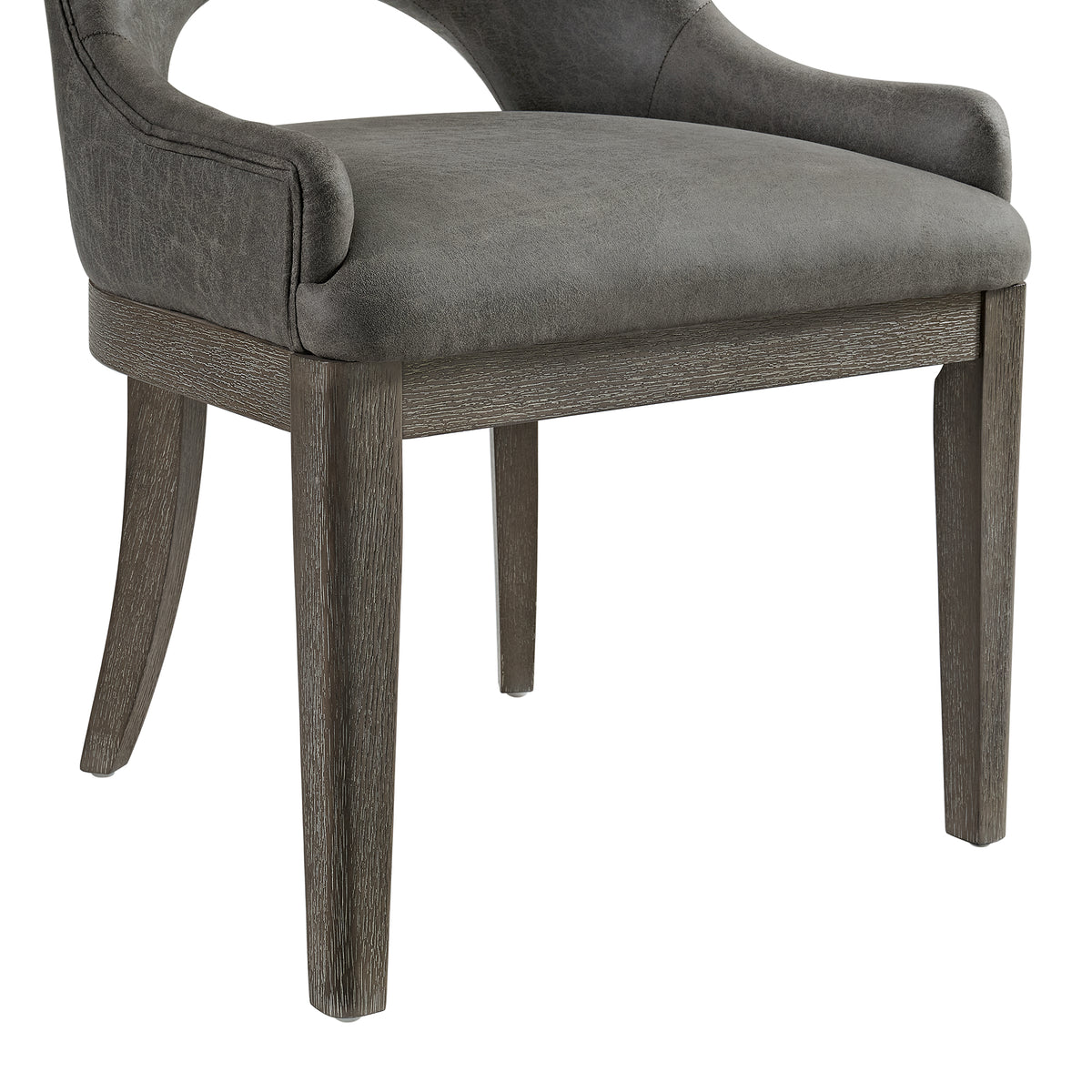 Hollywood Park Dark Grey 5-Piece Standard Height Dining Set - Ornate Home