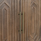 Holmes Artisan Brown Bar Cabinet - Ornate Home