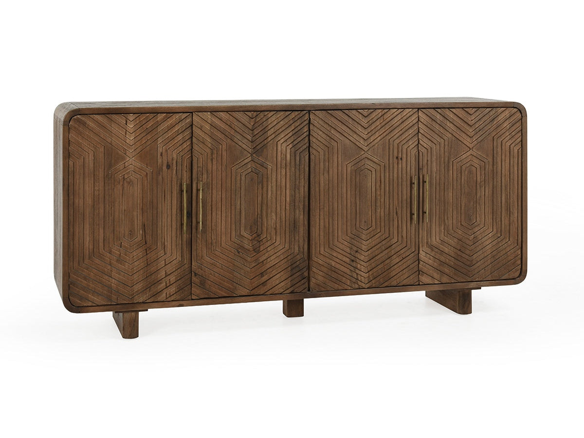 Holmes Artisan Brown Sideboard - Ornate Home
