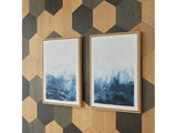 Holport Blue/White Wall Art (Set of 2) (Online Special Price) - Ornate Home