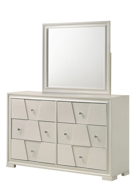 Holsted White Mirror - Ornate Home