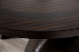 Holsworthy Espresso Round Dining Table - Ornate Home