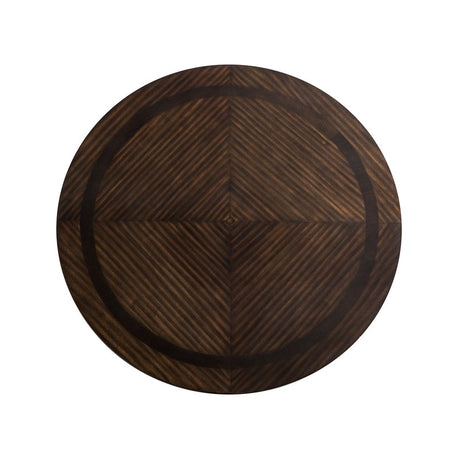 Holsworthy Espresso Round Dining Table - Ornate Home