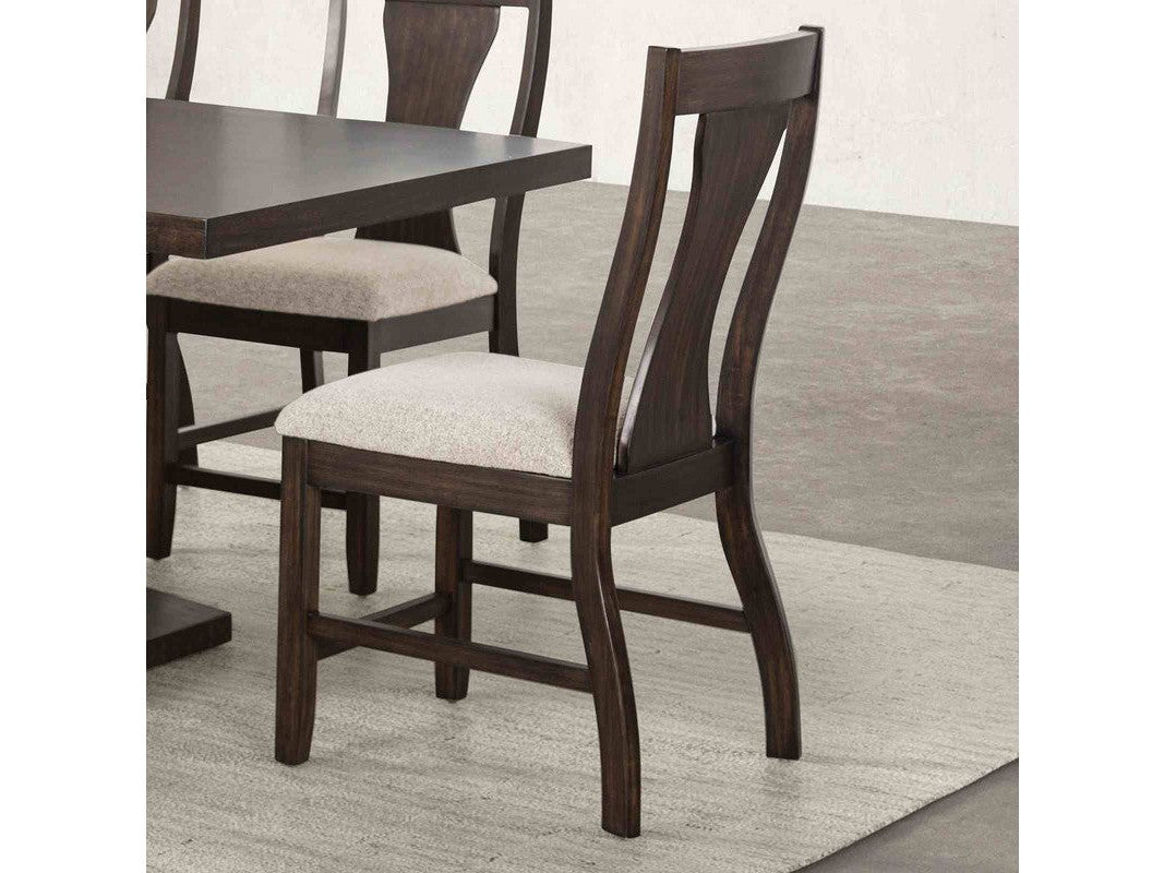 Holsworthy Espresso Side Chair (Set of 2) - Ornate Home