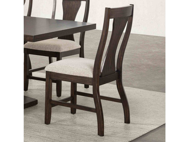 Holsworthy Espresso Side Chair (Set of 2) - Ornate Home