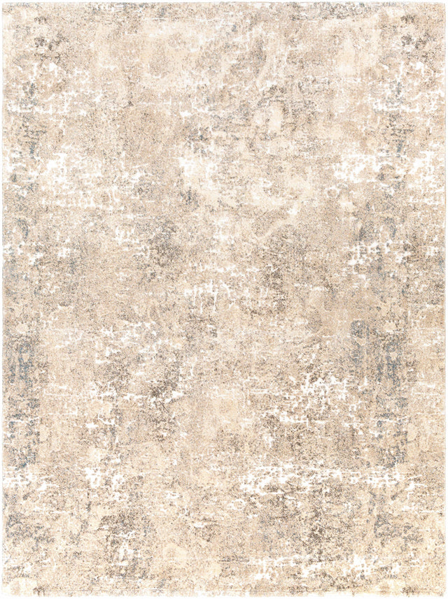 Holtsville Abstract Ivory Thick Rug - Ornate Home