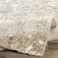 Holtsville Abstract Ivory Thick Rug - Ornate Home