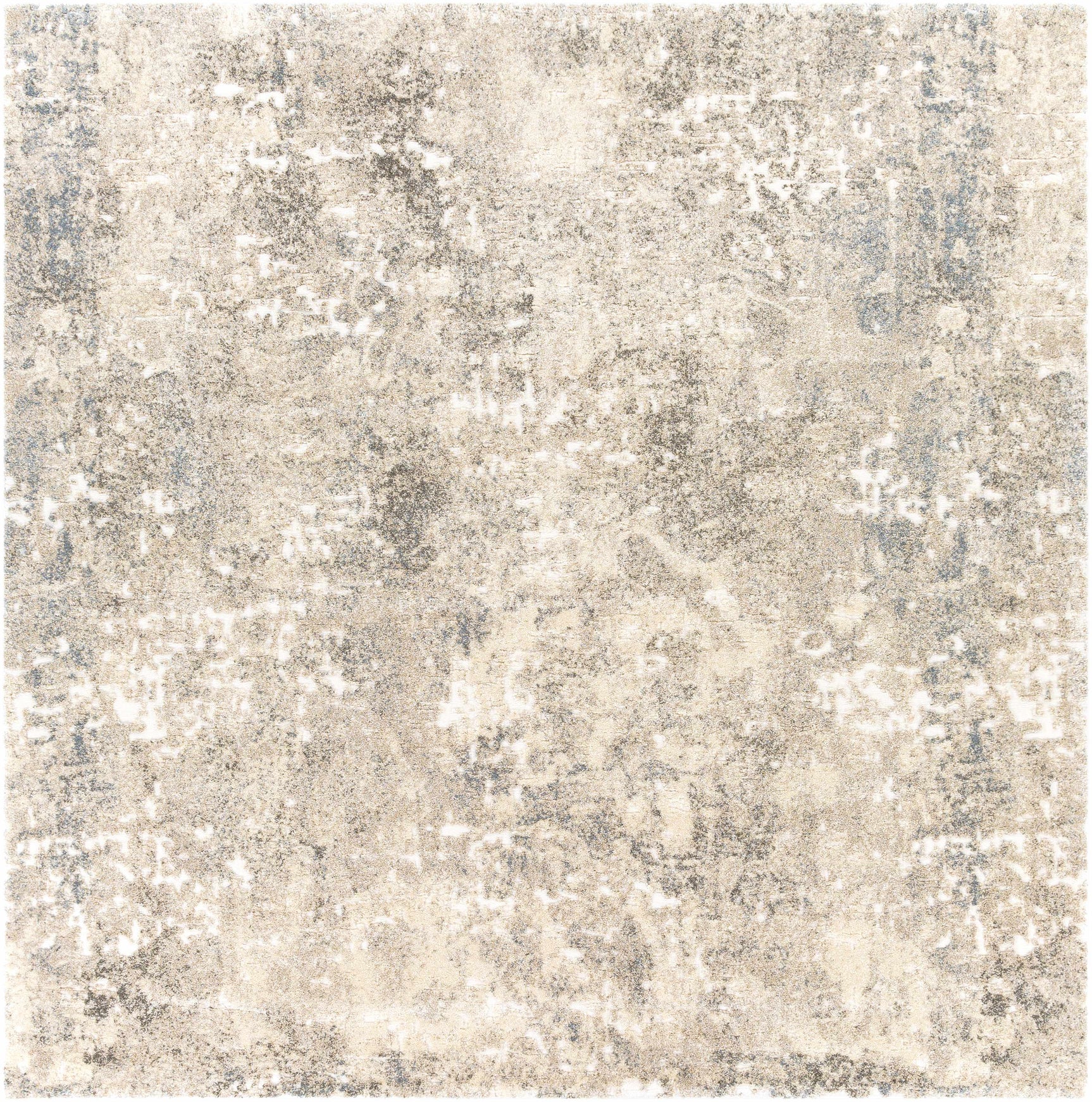 Holtsville Abstract Ivory Thick Rug - Ornate Home