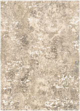 Holtsville Abstract Ivory Thick Rug - Ornate Home