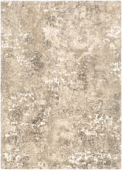 Holtsville Abstract Ivory Thick Rug - Ornate Home