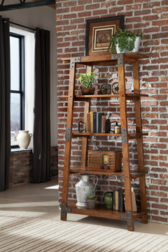 Holverson Brown Bookcase - Ornate Home