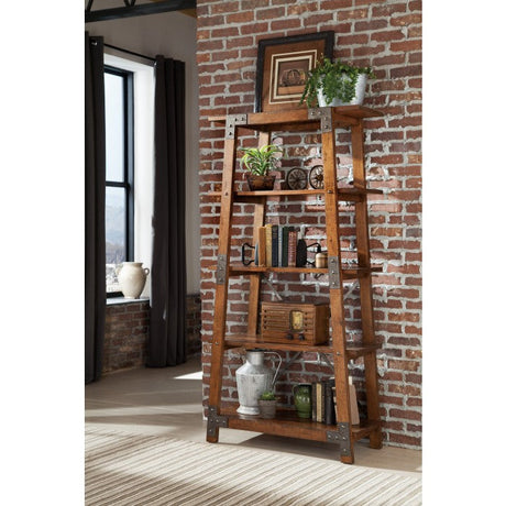 Holverson Brown Bookcase - Ornate Home