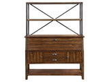Holverson Brown/Gunmetal Baker's Rack - Ornate Home