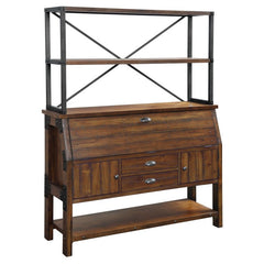 Holverson Brown/Gunmetal Baker's Rack - Ornate Home