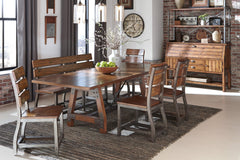 Holverson Brown Server - Ornate Home