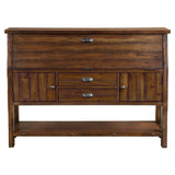 Holverson Brown Server - Ornate Home