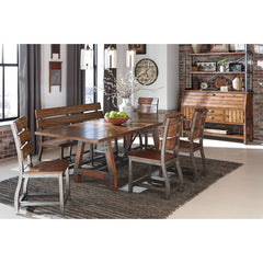 Holverson Brown Server - Ornate Home