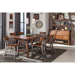 Holverson Brown Server - Ornate Home