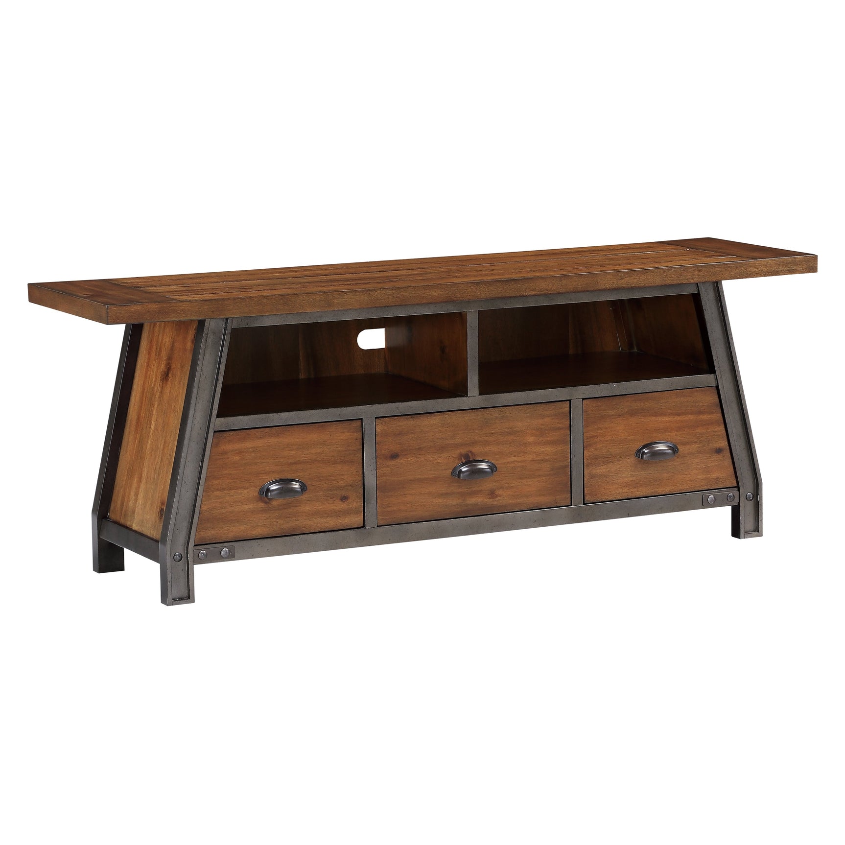 Holverson Brown TV Stand - Ornate Home