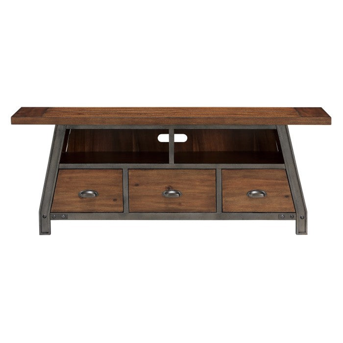 Holverson Brown TV Stand - Ornate Home