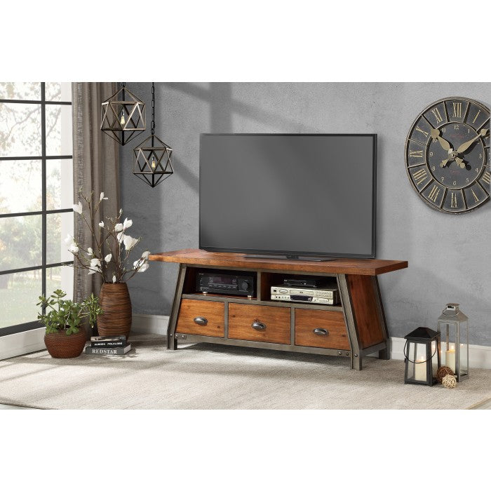Holverson Brown TV Stand - Ornate Home