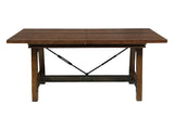 Holverson Rustic Brown Dining Table - Ornate Home
