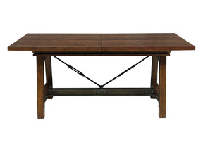 Holverson Rustic Brown Dining Table - Ornate Home