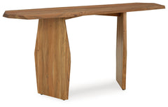 Holward Natural Console Sofa Table - Ornate Home
