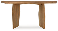 Holward Natural Console Sofa Table - Ornate Home