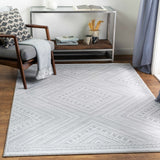 Holytown 5x7 Gray Geometric Rug - Clearance - Ornate Home